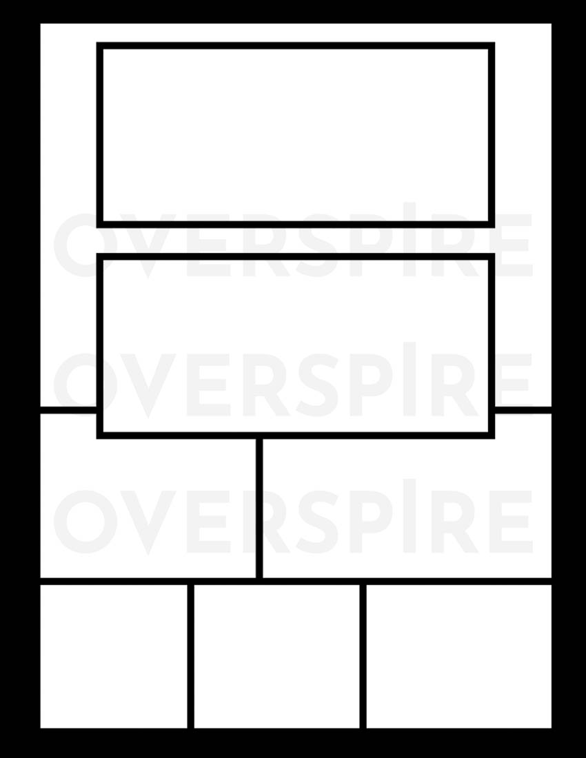 comic book interior layout